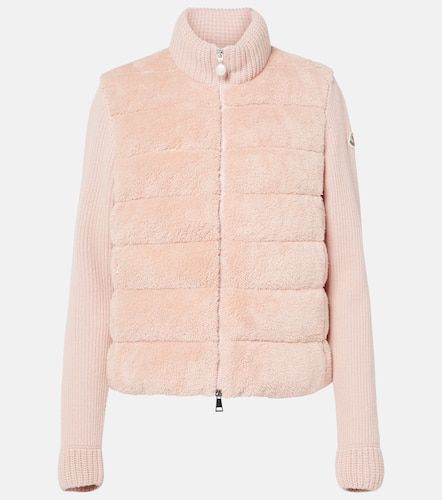 Cárdigan de pelo sintético - Moncler - Modalova