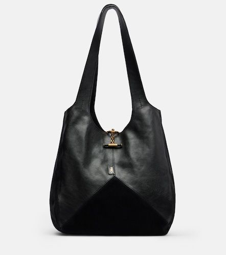 Chloé Borsa a spalla Chloé Balloon Medium in pelle e suede - Chloe - Modalova