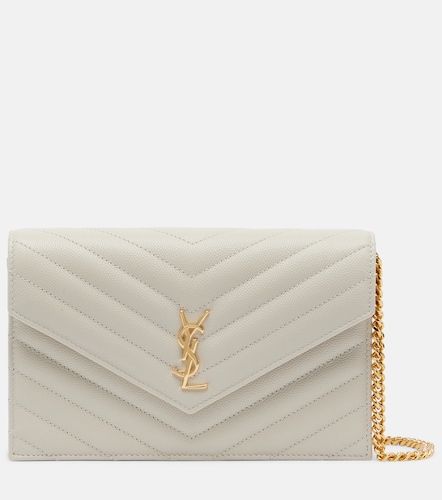 Cassandre Envelope leather wallet on chain - Saint Laurent - Modalova