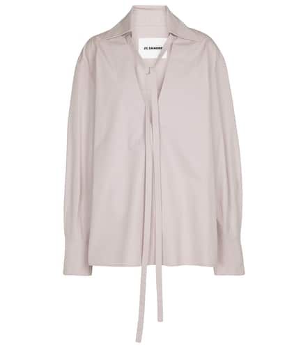 Blusa de popelín de algodón - Jil Sander - Modalova