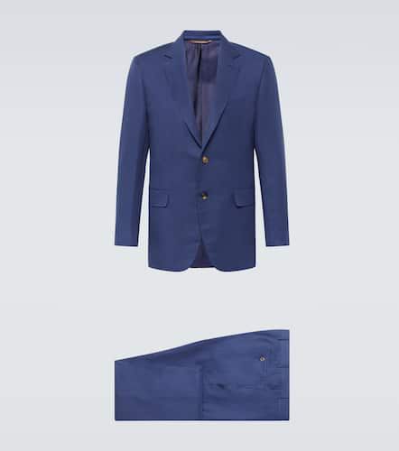 Single-breasted linen and silk suit - Canali - Modalova