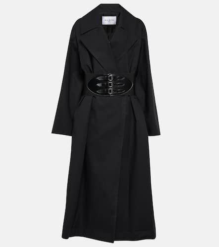 AlaÃ¯a Belted cotton-blend coat - Alaia - Modalova