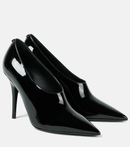 パンプス VALENTINO GARAVANI HI DOLLY BLACK PATENT LEATHER PUMPS VALENTINO GARAVANI Hi Dolly patent-leather pumps | NET-A-PORTER