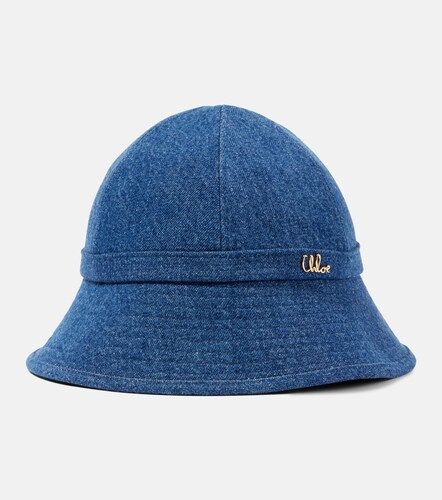 Chloe Chloe Iconic denim bucket hat - Chloe - Modalova