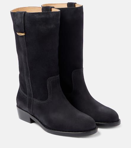 Stiefel Heikee 35 aus Veloursleder - Isabel Marant - Modalova