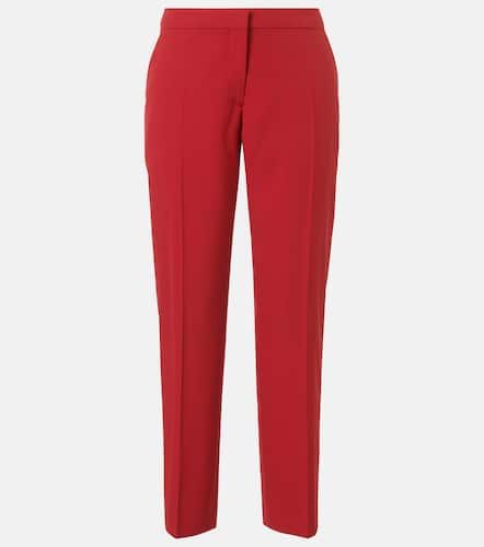 Pantalones slim de lana - Dries Van Noten - Modalova