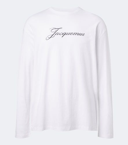 Camiseta de jersey de algodón y cáñamo con logo - Jacquemus - Modalova