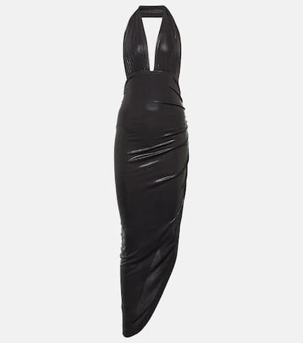 LamÃ© halterneck gown - Norma Kamali - Modalova