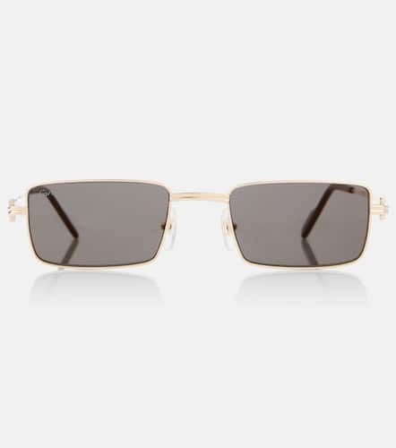 PremiÃ¨re rectangular sunglasses - Cartier Eyewear Collection - Modalova