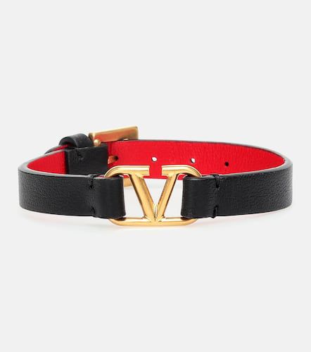 VLogo leather bracelet - Valentino Garavani - Modalova