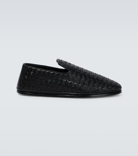Intrecciato leather loafers - Bottega Veneta - Modalova