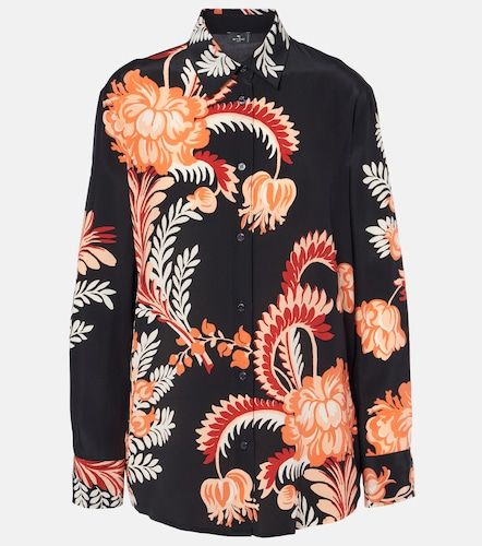 Etro Blusa de seda estampada - Etro - Modalova