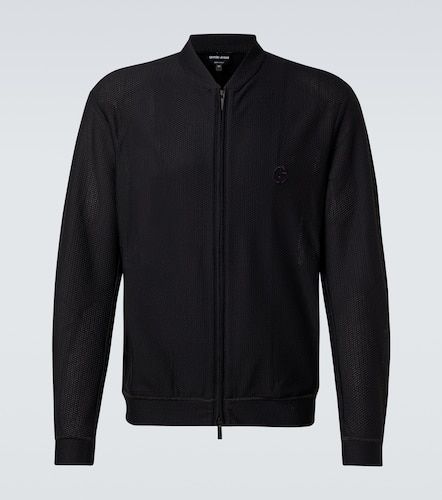 Bomberjacke aus Strick - Giorgio Armani - Modalova