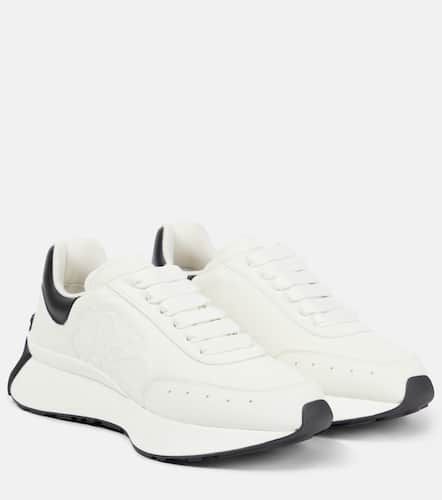 Sneakers Sprint Runner in pelle - Alexander McQueen - Modalova