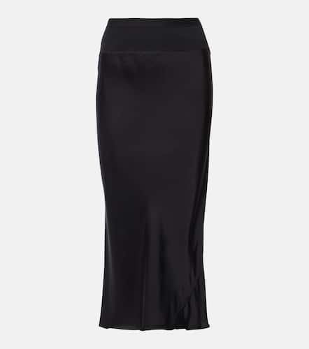 Rick Owens Jersey midi skirt - Rick Owens - Modalova