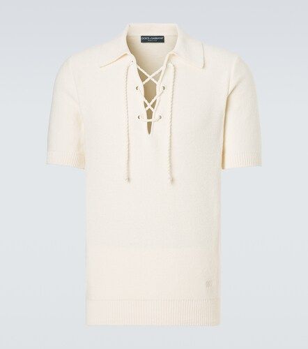 Pullover in misto cotone con ricamo - Dolce&Gabbana - Modalova
