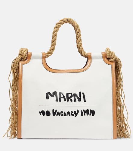 X No Vacancy Inn tote Marcel de lona - Marni - Modalova