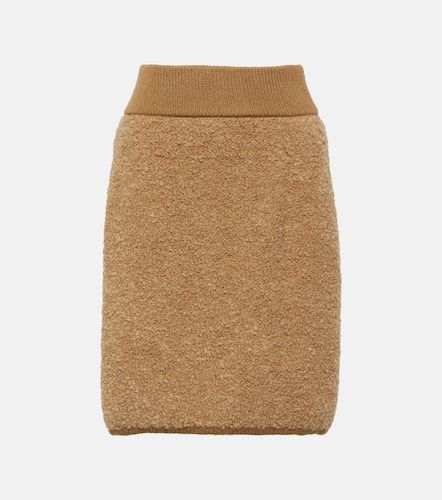 High-rise alpaca and cashmere miniskirt - Dolce&Gabbana - Modalova