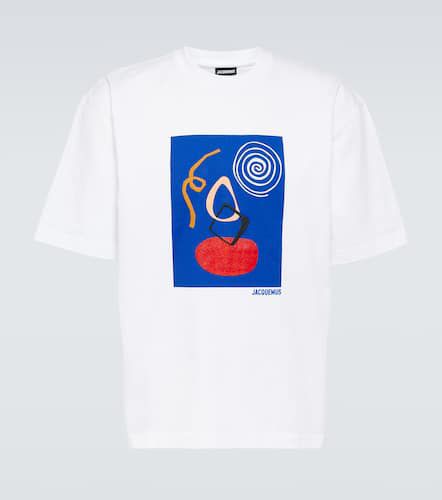 Cuadro printed cotton jersey T-shirt - Jacquemus - Modalova