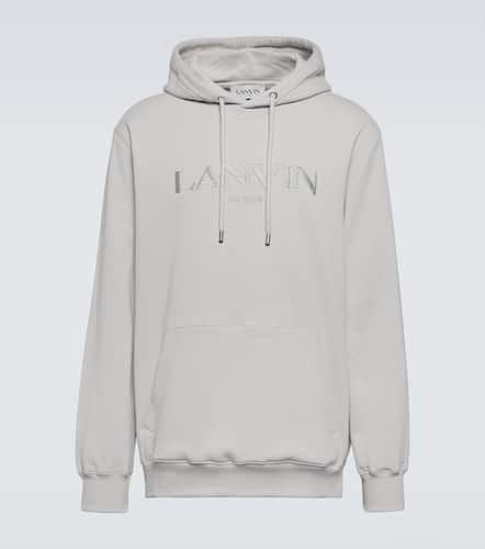 Sudadera con capucha de algodón con logo - Lanvin - Modalova