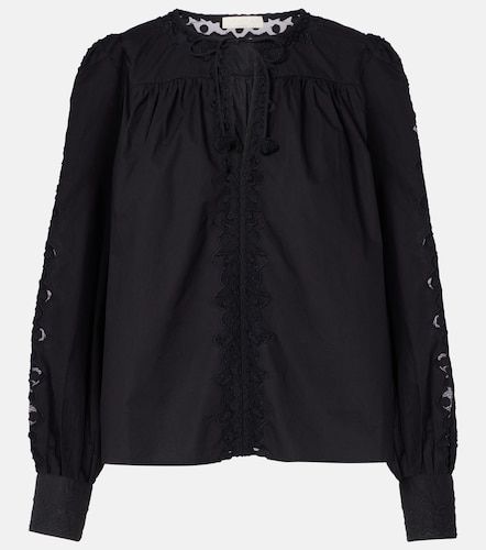 Kady lace-trimmed cotton blouse - Ulla Johnson - Modalova