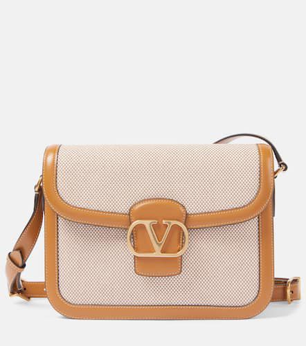 Bolso al hombro 9to5 VLogo Signature de lona - Valentino Garavani - Modalova