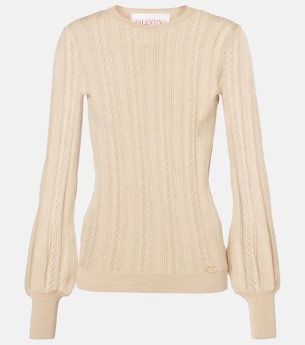 Pullover Maglia aus Schurwolle - Valentino - Modalova