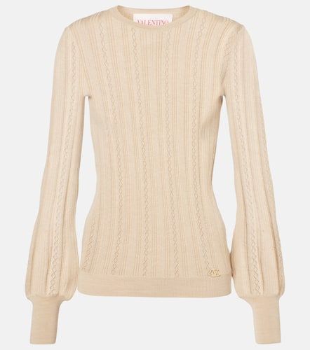 Pullover Maglia in lana vergine - Valentino - Modalova