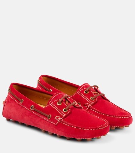 Gommino Bubble suede boat shoes - Tod's - Modalova