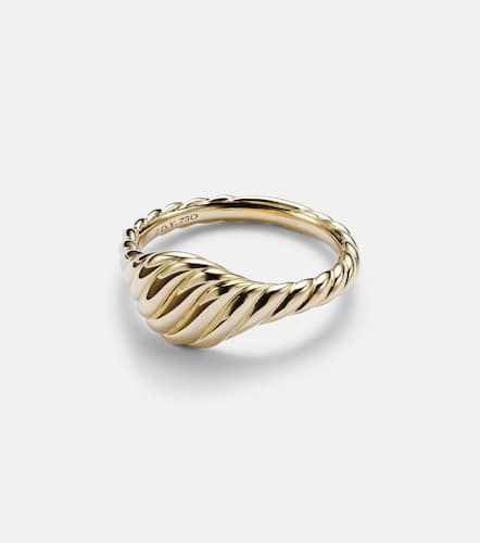 Anillo de meñique Sculpted Cable de oro de 18 ct - David Yurman - Modalova