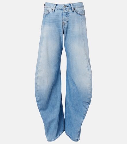 F distressed wide-leg jeans - Acne Studios - Modalova