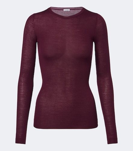 Jil Sander Pullover in lana a coste - Jil Sander - Modalova