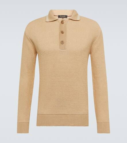 Longfield linen, cotton and silk polo shirt - Loro Piana - Modalova