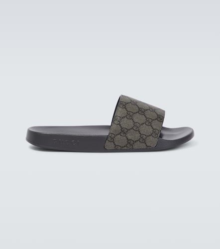 Gucci GG Supreme canvas slides - Gucci - Modalova