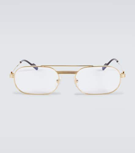 Occhiali Exception rettangolari - Cartier Eyewear Collection - Modalova