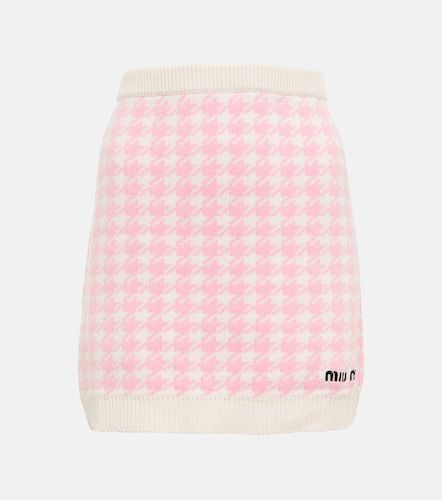 Miu Miu Minirock aus Kaschmir - Miu Miu - Modalova