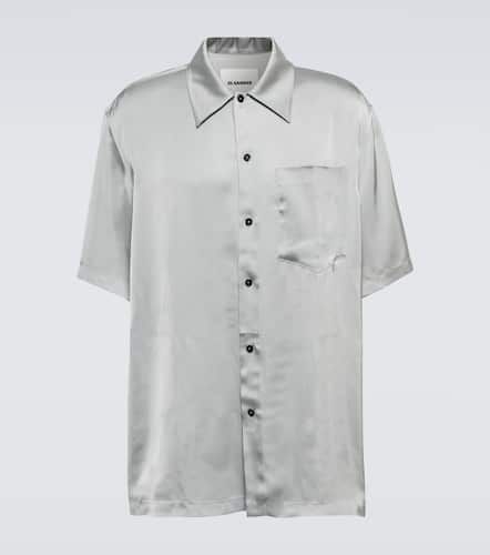 Camisa bowling Shirt 36 de satén - Jil Sander - Modalova