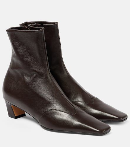 Khaite Nevada leather ankle boots - Khaite - Modalova