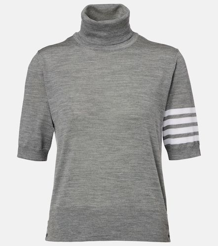 Bar wool turtleneck sweater - Thom Browne - Modalova