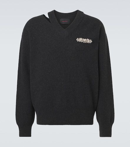 Pullover in misto lana con cut-out - Simone Rocha - Modalova
