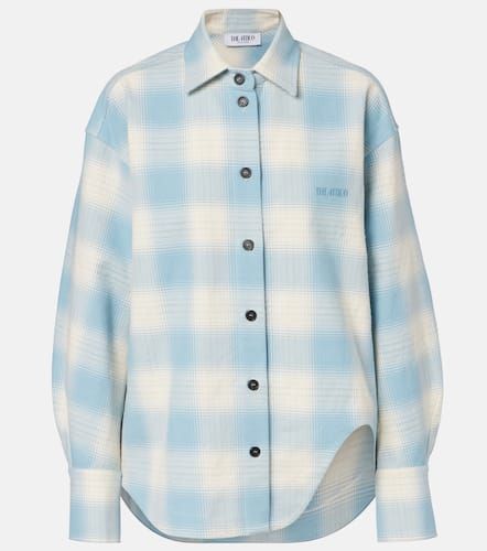 Plaid cotton and wool shirt - The Attico - Modalova