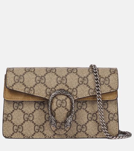 Borsa Dionysus Super Mini in canvas e suede - Gucci - Modalova