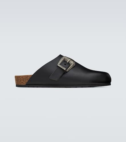 Nichols leather slippers - Saint Laurent - Modalova