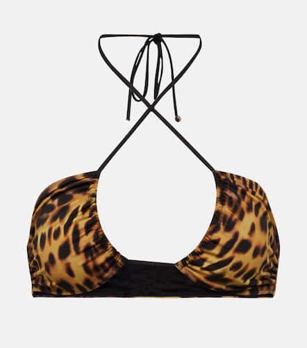 Printed halterneck bikini top - Stella McCartney - Modalova