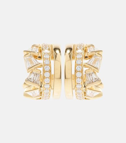 Ohrringe Rock Diamonds aus 18kt Gelbgold mit Diamanten - Bucherer Fine Jewellery - Modalova