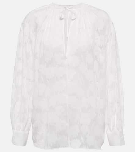 Vince Floral silk and cotton blouse - Vince - Modalova