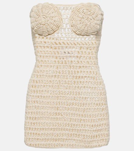 Camellia cotton crochet bustier dress - Anna Kosturova - Modalova