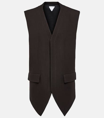 Layered cotton-blend vest - Bottega Veneta - Modalova