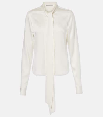 Blusa in raso con fiocco - Stella McCartney - Modalova