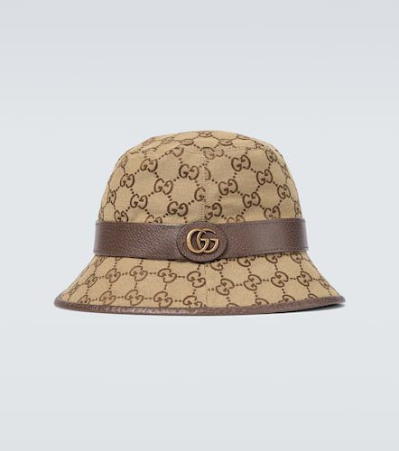 Cappello da pescatore in tela GG - Gucci - Modalova